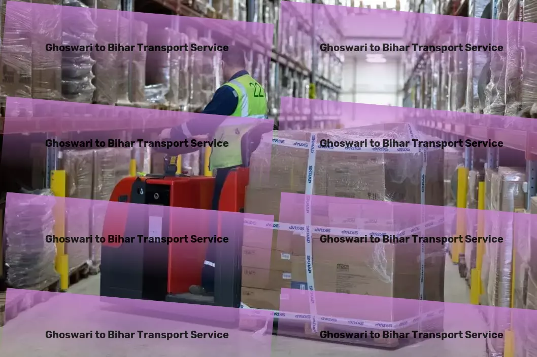 Ghoswari to Bihar Transport Simplify your move with our nationwide packing services! - Long-distance shipping services