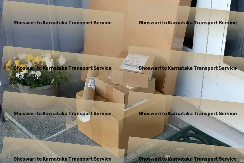 Ghoswari to Karnataka Transport Inter-state goods delivery