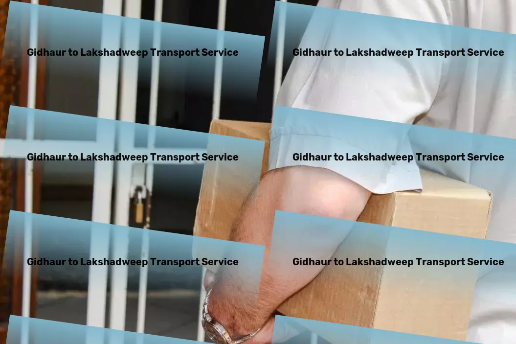 Gidhaur to Lakshadweep Transport Multi-regional goods shipment