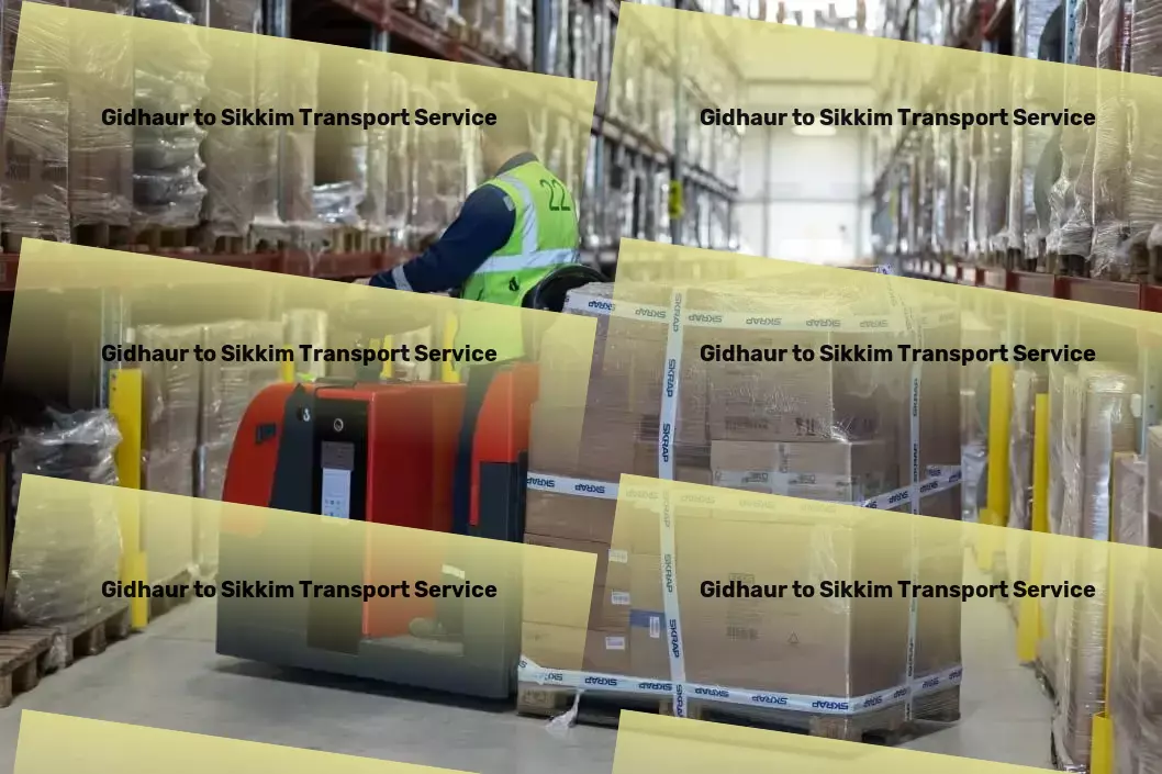 Gidhaur to Sikkim Transport Express household shipment