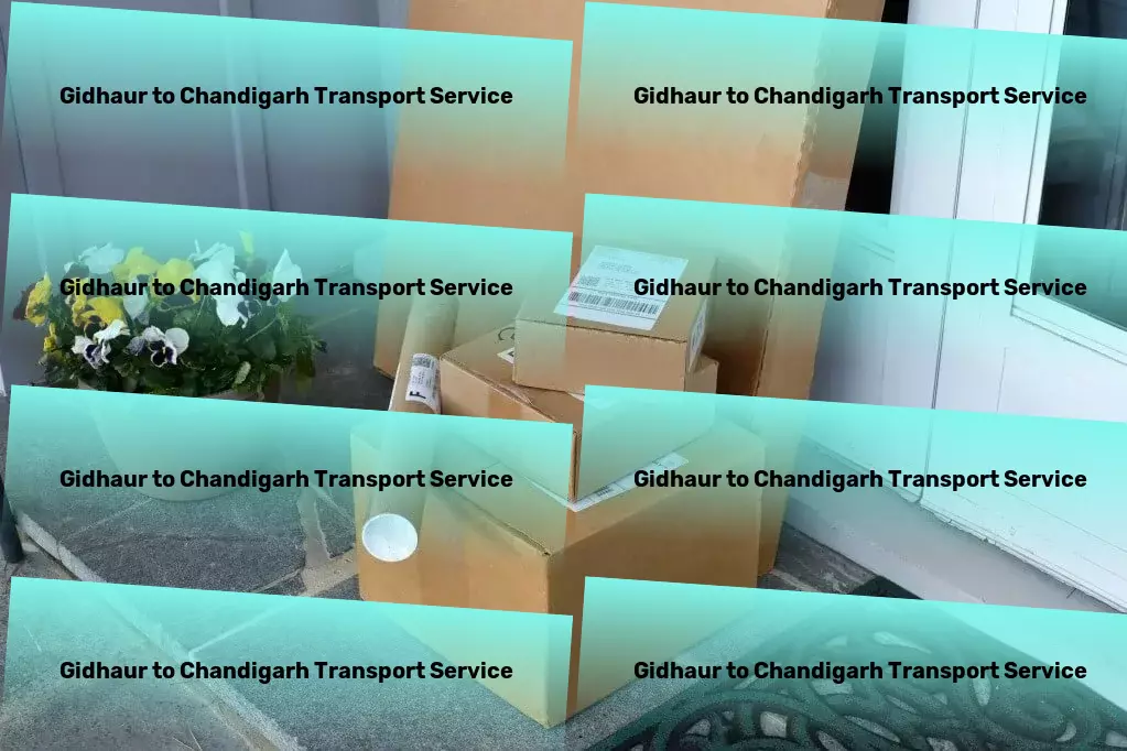 Gidhaur to Chandigarh Transport Leading excellence in freight movement within India! - Large item transport services