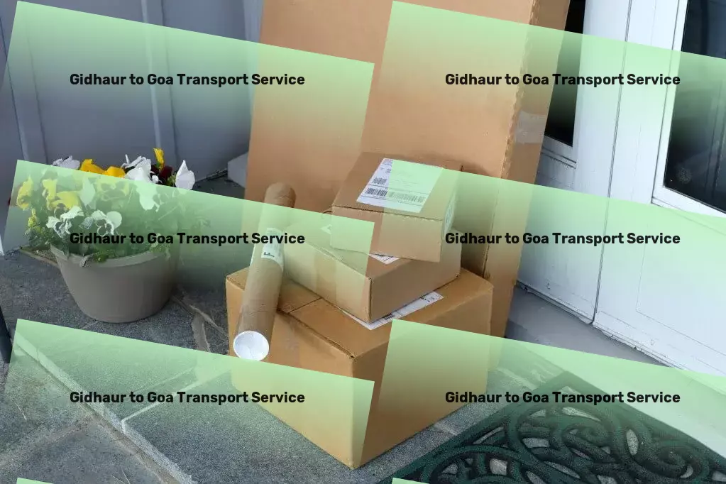 Gidhaur to Goa Transport Providing top-notch transportation services in India! - Comprehensive courier services