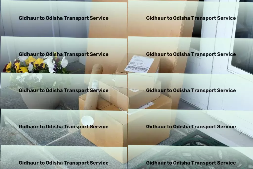 Gidhaur to Odisha Transport Mastering the art of perfect travels for everyone! - National freight solutions