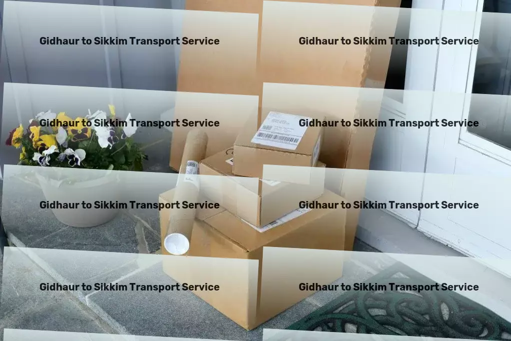 Gidhaur to Sikkim Transport Embrace eco-friendly products for a sustainable future. - High-speed goods logistics