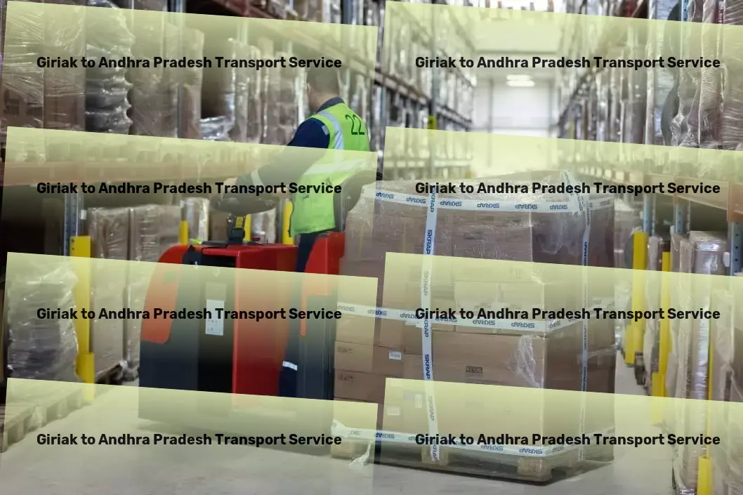 Giriak to Andhra Pradesh Transport Nationwide logistics planning