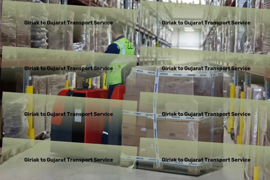 Giriak to Gujarat Transport Experience unparalleled entertainment from anywhere! - Inter-city freight forwarding