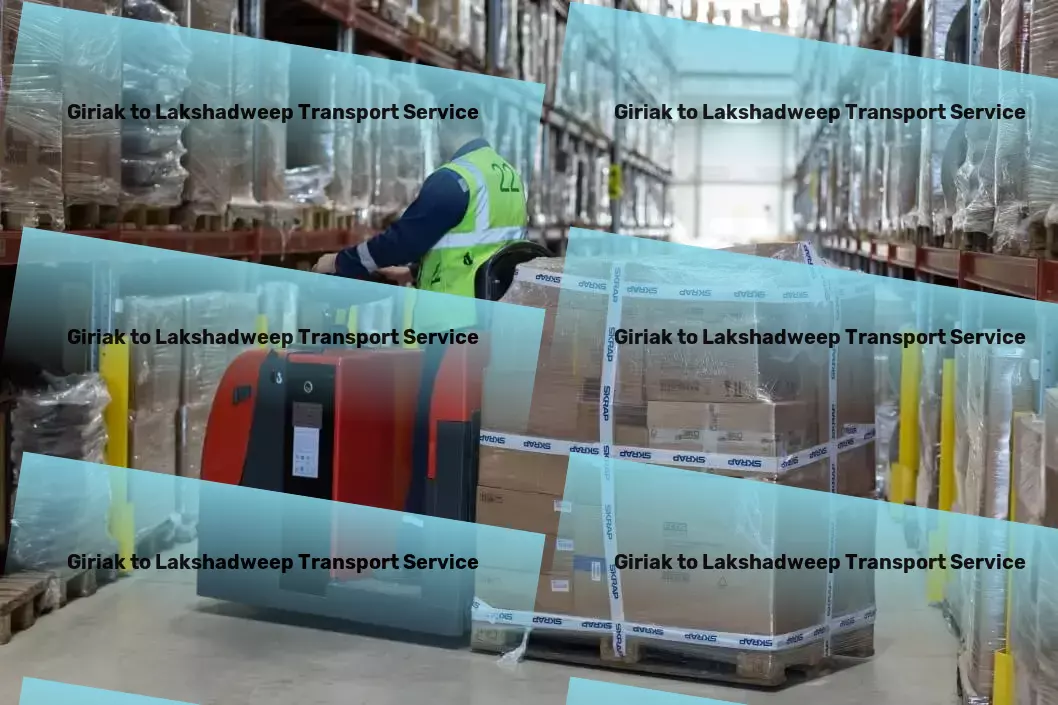 Giriak to Lakshadweep Transport Uniting technology and expertise in Indian logistics! - Multi-city shipping solutions