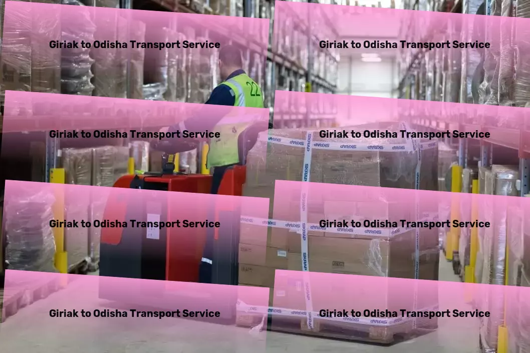 Giriak to Odisha Transport Experience the pinnacle of cargo transport services within India. - Nationwide transport and logistics