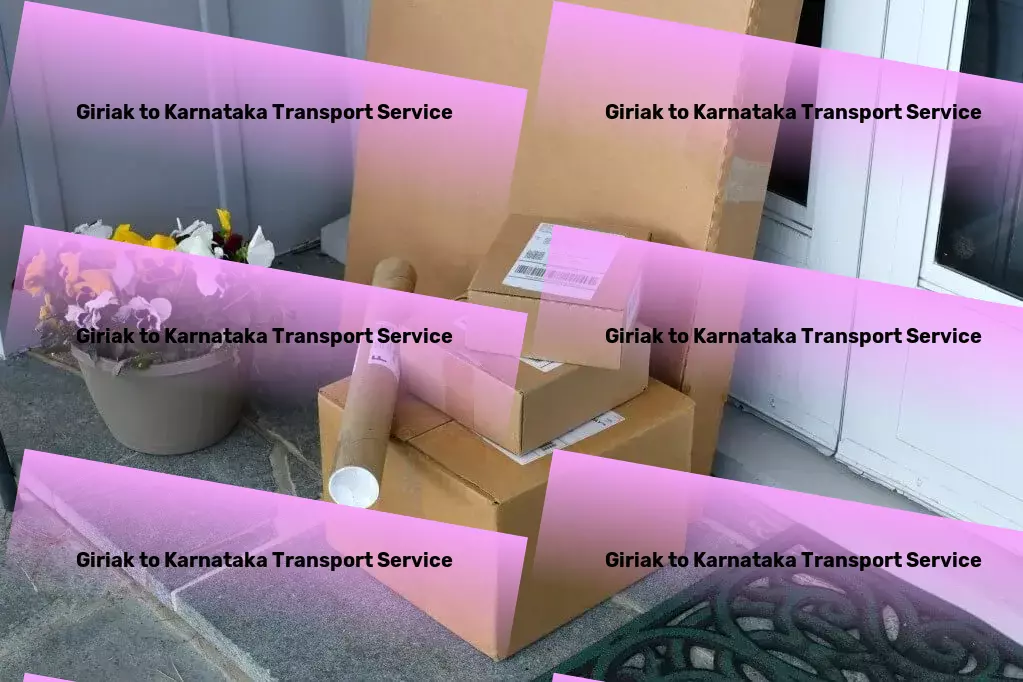 Giriak to Karnataka Transport Crafting the most memorable voyages just for you! - Specialized goods transport solutions