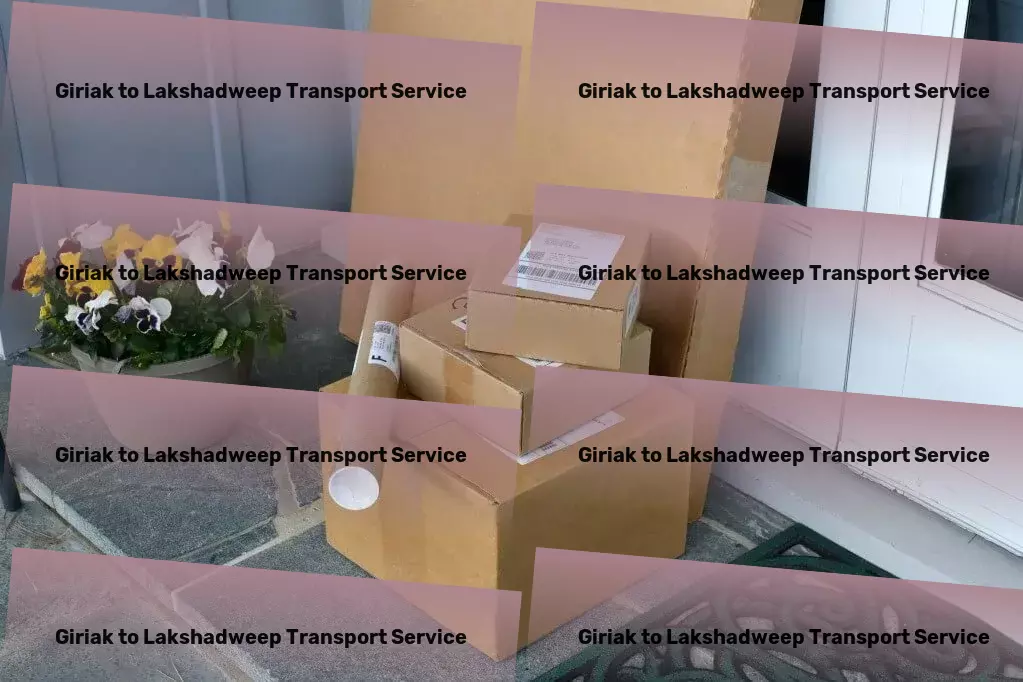 Giriak to Lakshadweep Transport Furniture transport solutions