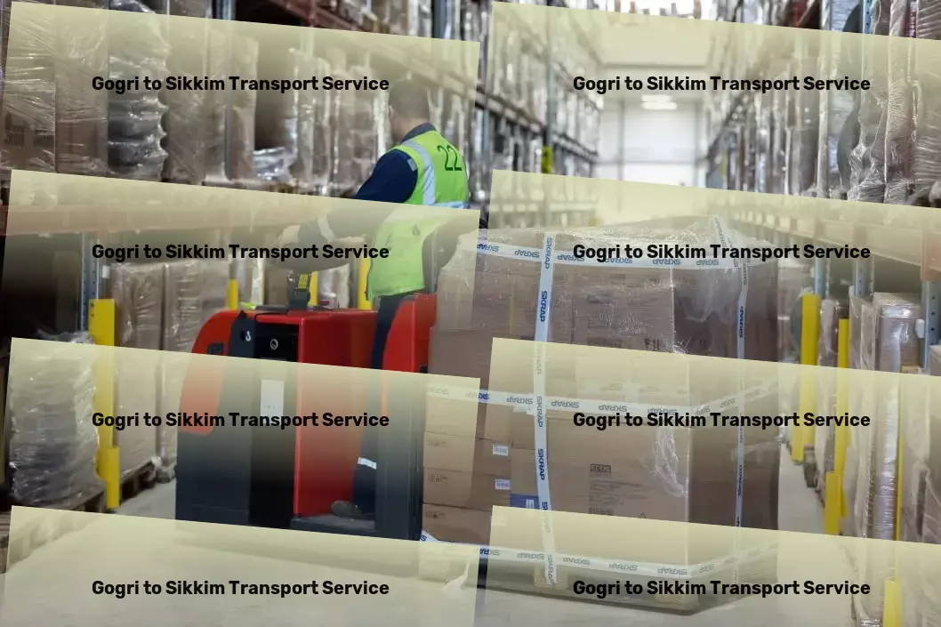 Gogri to Sikkim Transport Professional freight booking