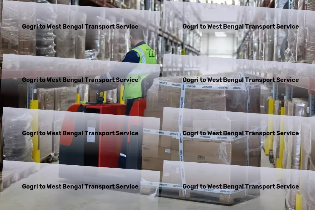 Gogri to West Bengal Transport Simplify your shipping within India with our help! - Industrial transport operations