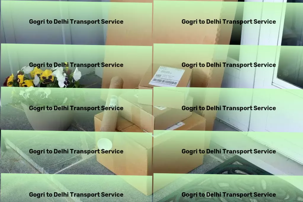 Gogri to Delhi Transport Reliability redefined for transporting across India! - High-speed logistics services