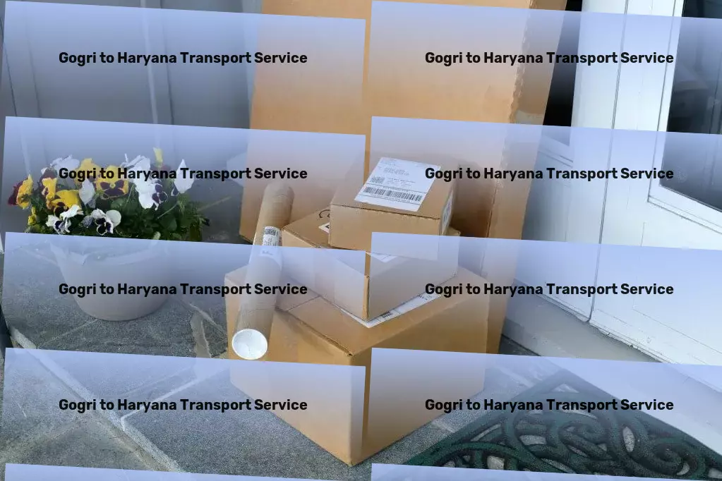 Gogri to Haryana Transport Specialized packing services