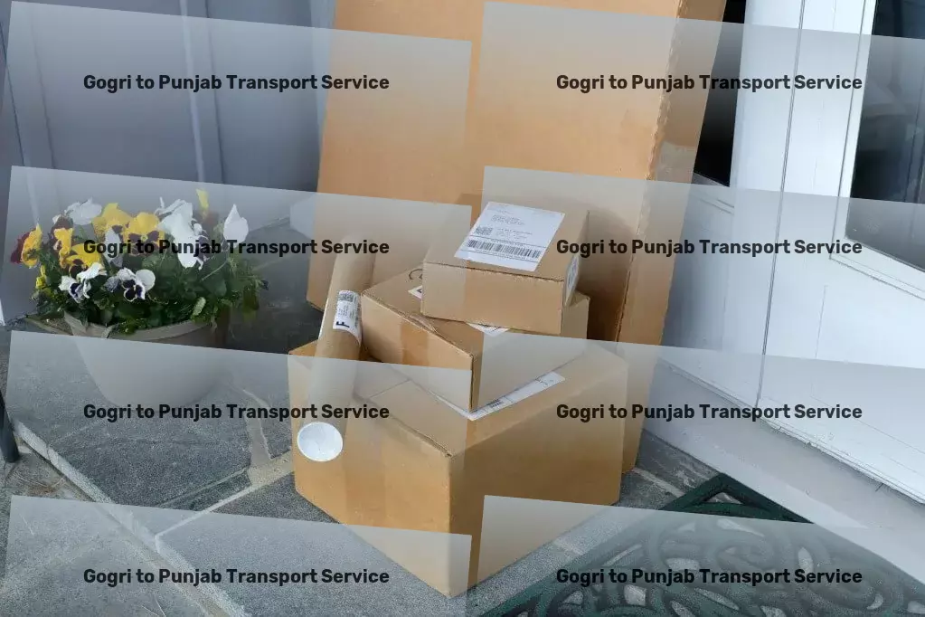 Gogri to Punjab Transport Nationwide logistics provider