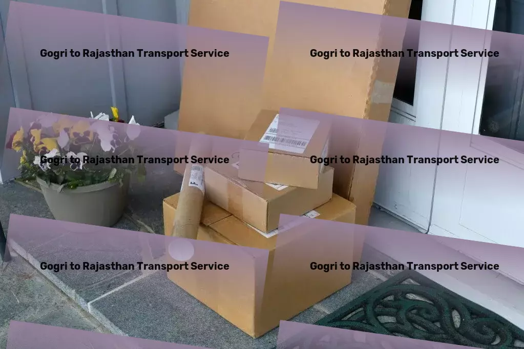 Gogri to Rajasthan Transport Inter-city logistics solutions