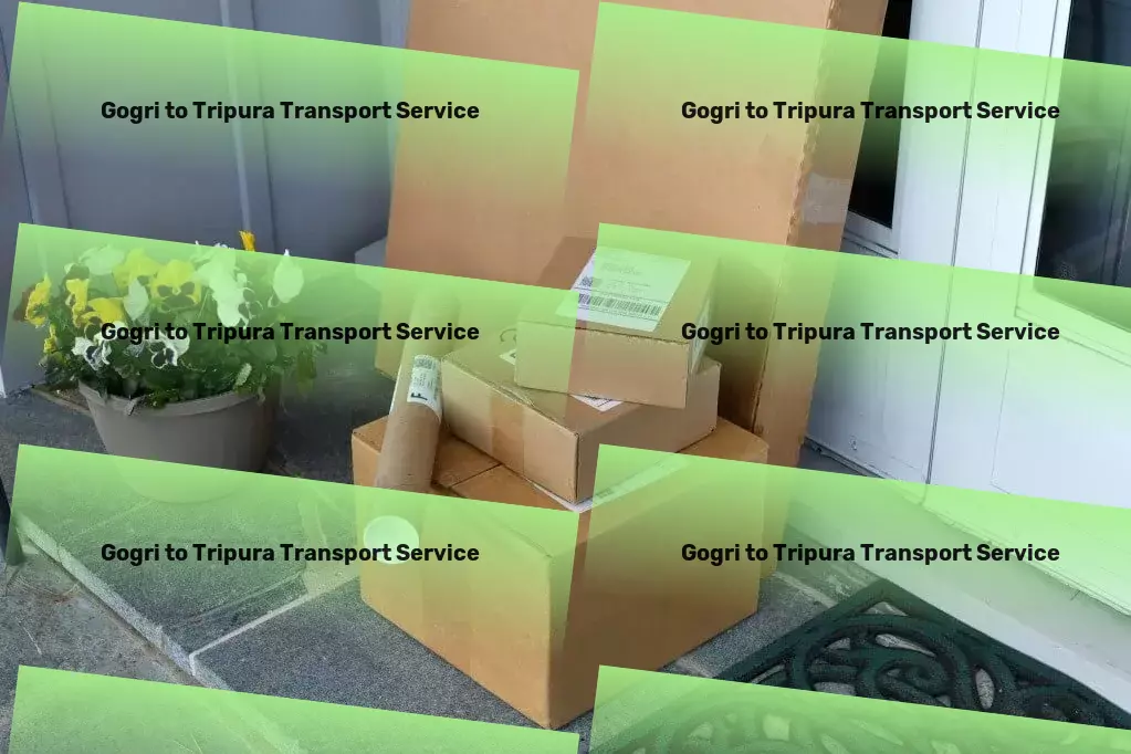 Gogri to Tripura Transport Your logistical needs, our mission to solve in India. - Heavy goods shipping