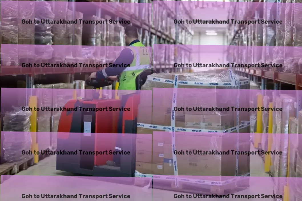 Goh to Uttarakhand Transport Efficient cargo forwarding services