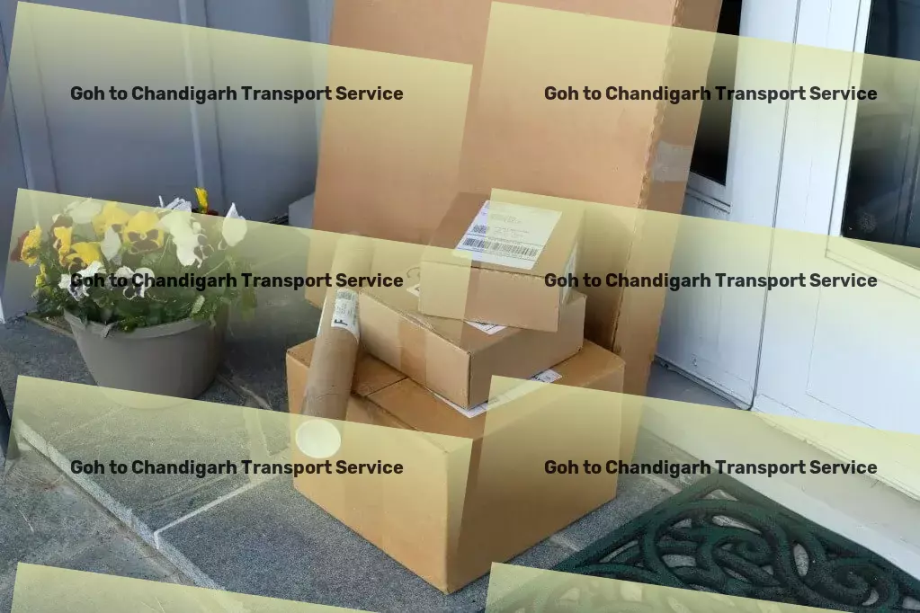 Goh to Chandigarh Transport Local cargo forwarding