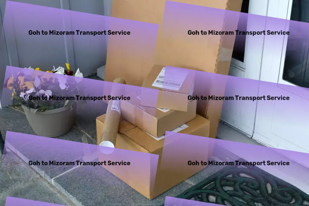 Goh to Mizoram Transport Specialized shipment solutions