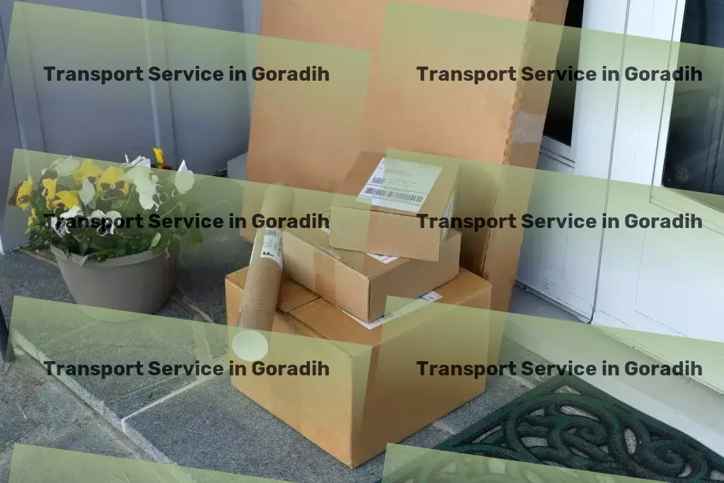 Courier And Parcel in Goradih, Bihar (BR) Full-scale freight logistics