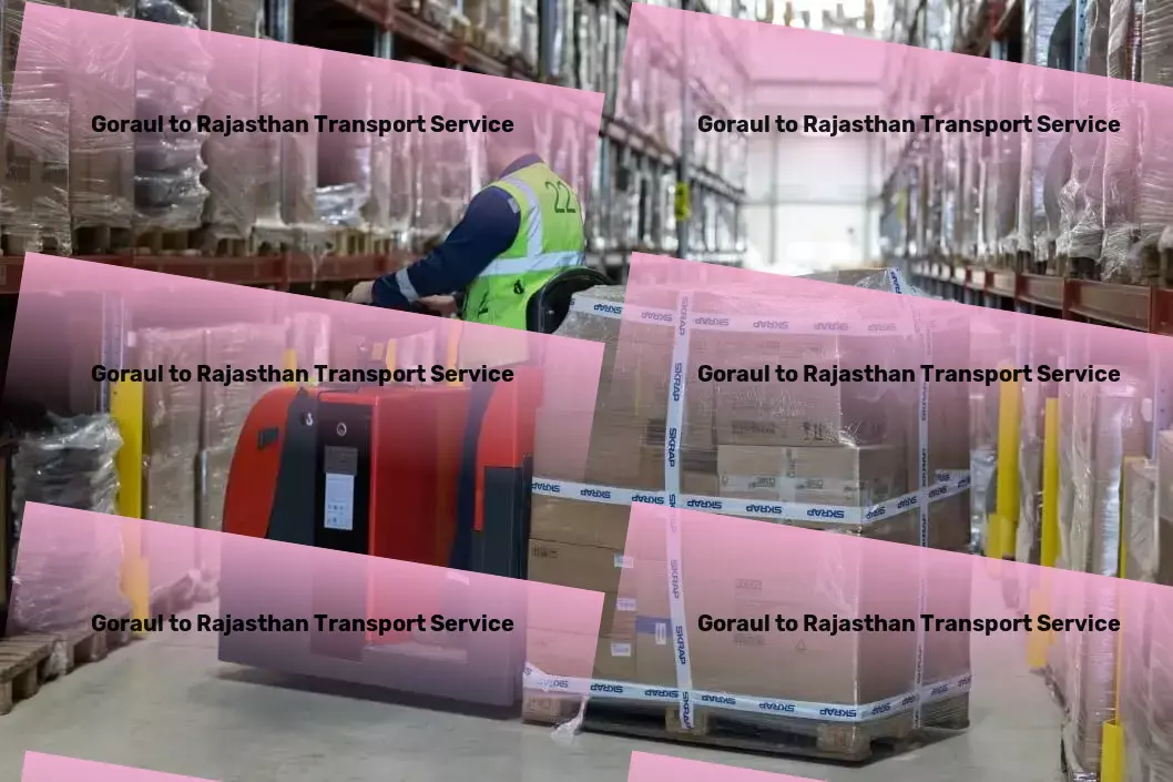 Goraul to Rajasthan Transport Urban logistics services