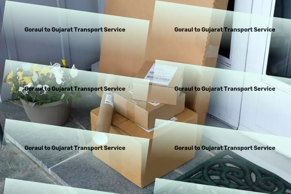 Goraul to Gujarat Transport Efficient package logistics