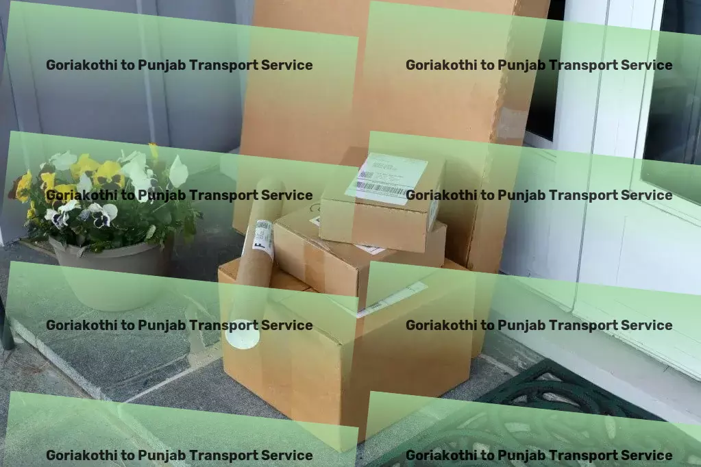 Goriakothi to Punjab Transport Industrial goods forwarding