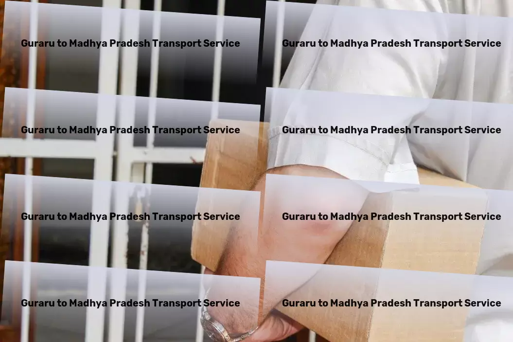 Guraru to Madhya Pradesh Transport Simplify your shipping within India with our help! - Fast freight solutions