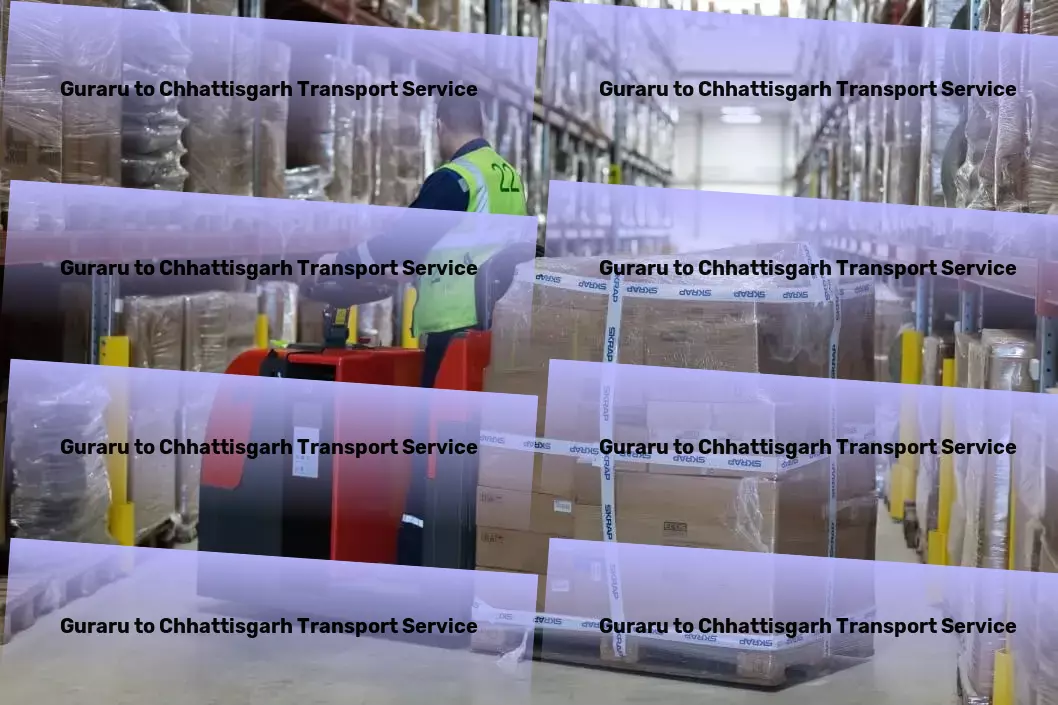 Guraru to Chhattisgarh Transport Elevating the standard of logistic services across India! - Motorcycle transport services