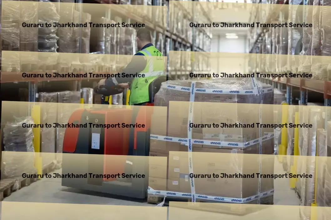 Guraru to Jharkhand Transport Comprehensive courier operations