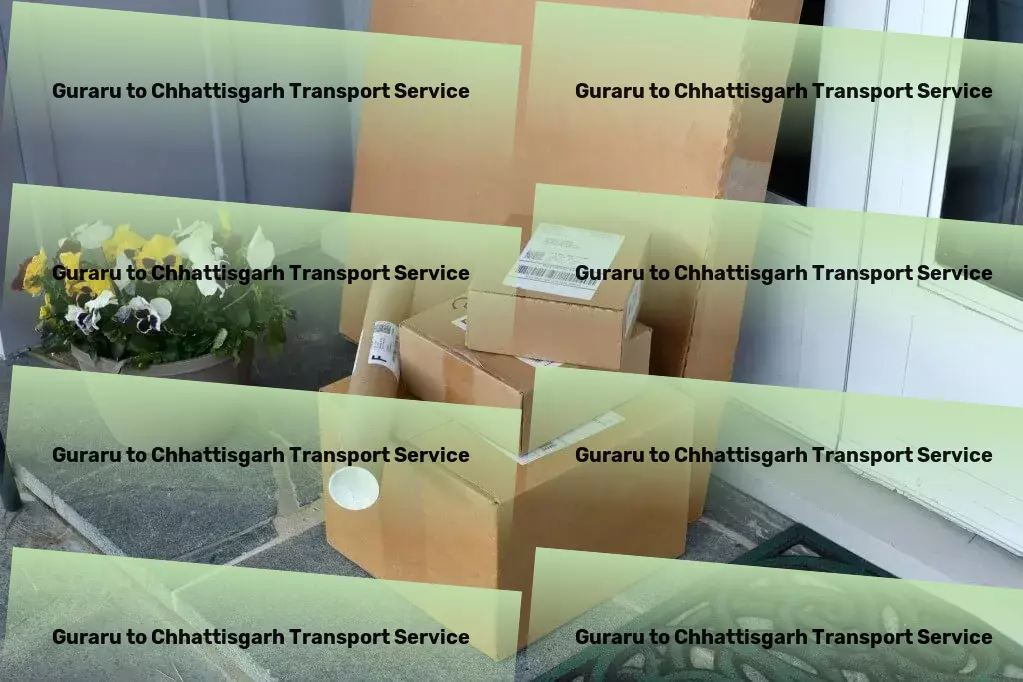 Guraru to Chhattisgarh Transport Rapid shipment services