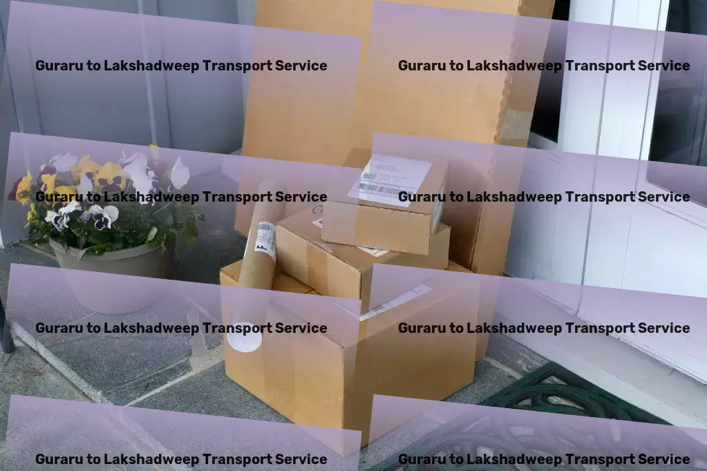 Guraru to Lakshadweep Transport Efficient courier services