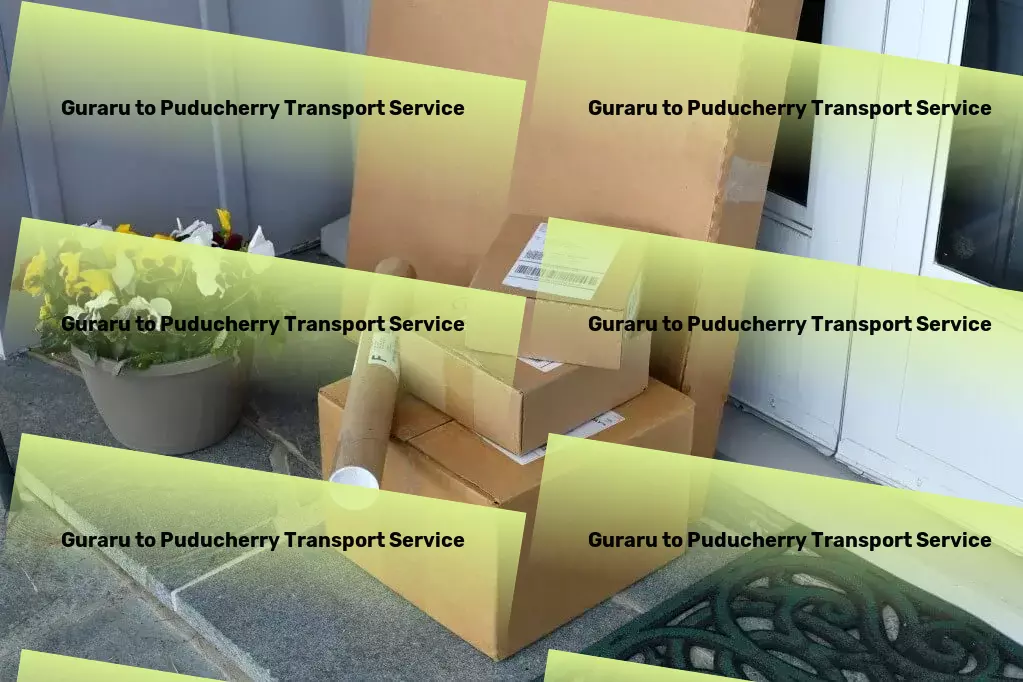 Guraru to Puducherry Transport Industrial transport services