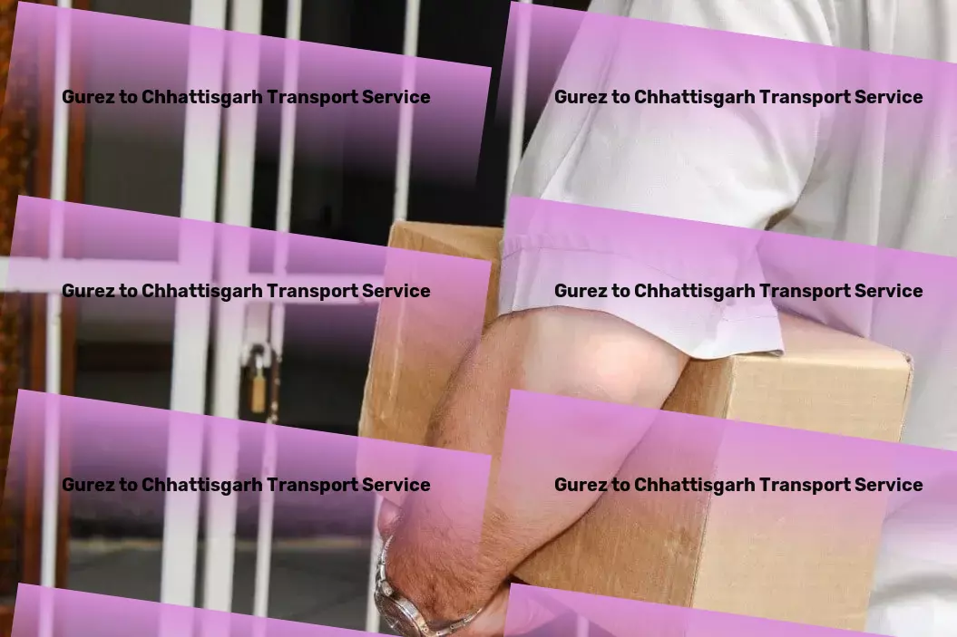 Gurez to Chhattisgarh Transport Commercial freight transport