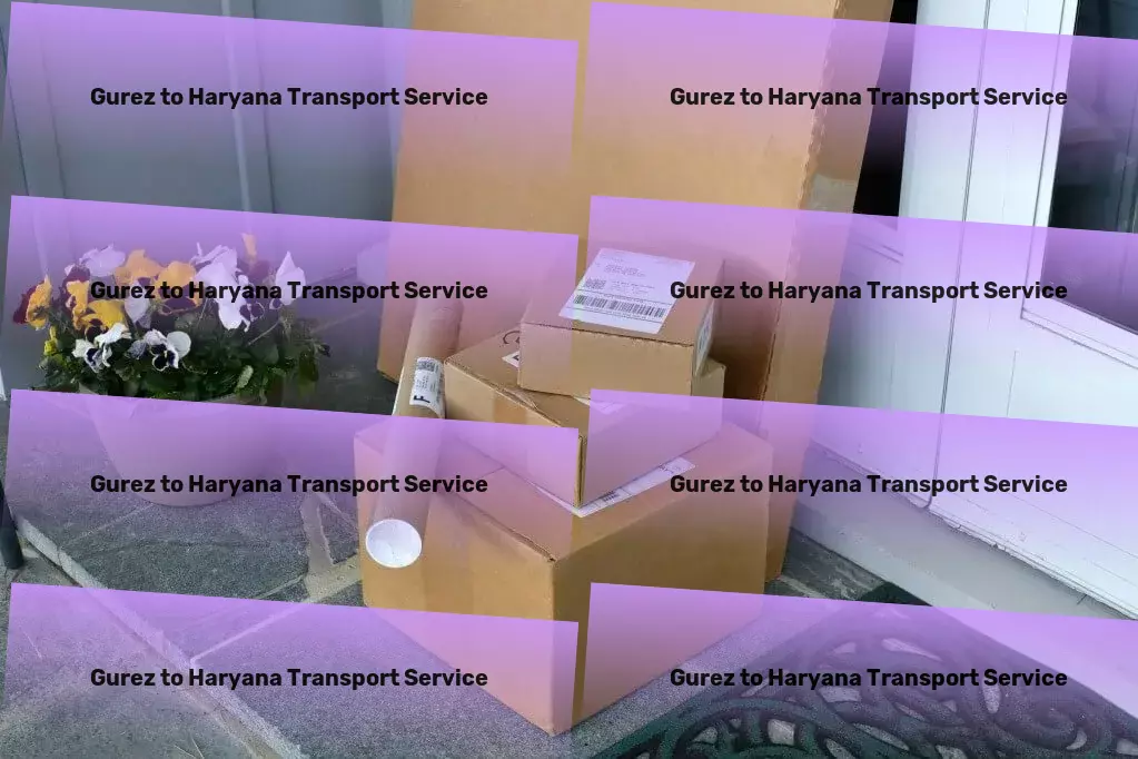 Gurez to Haryana Transport Specialized freight delivery