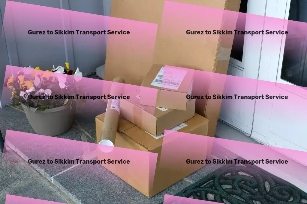 Gurez to Sikkim Transport Customized courier services