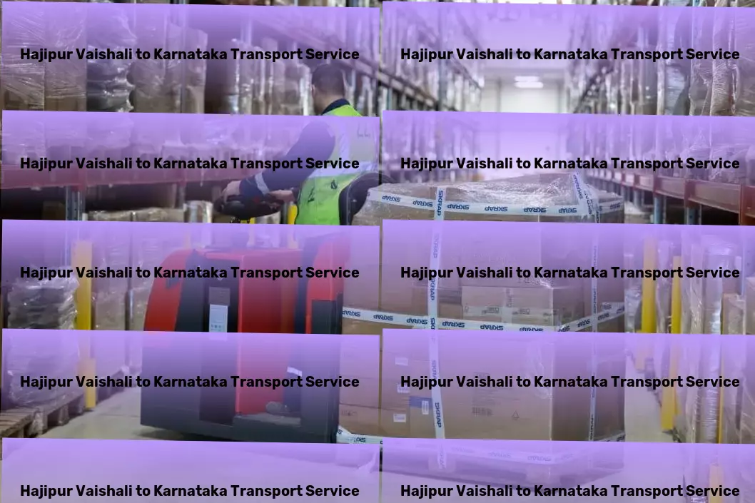 Hajipur Vaishali to Karnataka Transport Door-to-Door Cargo