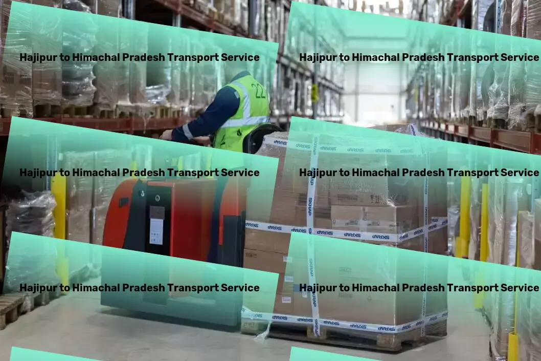 Hajipur to Himachal Pradesh Transport Multi-city goods logistics