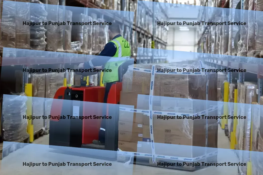 Hajipur to Punjab Transport Secure your future with leading-edge safety solutions! - Parcel freight networks