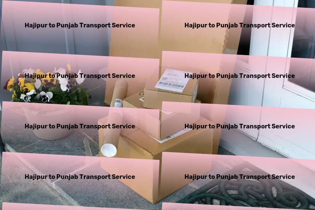 Hajipur to Punjab Transport Inter-state cargo delivery