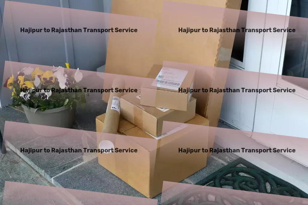 Hajipur to Rajasthan Transport A symphony of efficiency and expert logistics for India. - Quick goods shipment solutions