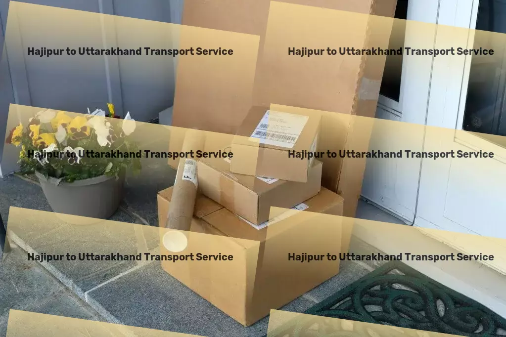 Hajipur to Uttarakhand Transport Online bulk cargo services